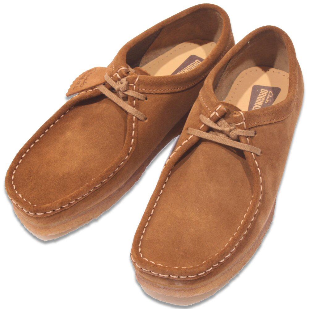 Clarks Originals Classic 2 Hole Real Crepe Sole Wallabee Shoe Cola